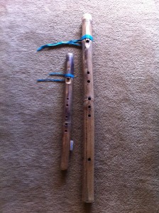 Handcrafted Flutes by John Dumas Two Custom Made Flutes