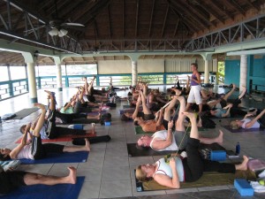 Yoga and Drumming Workshop in Kauai
